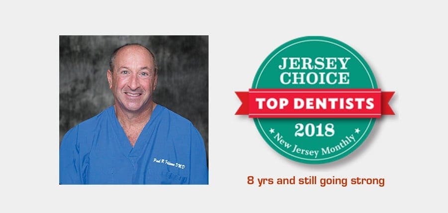 Voted New Jersey Monthly, Top Dentists for 8 consecutive years and still going strong. Dr.Paul R. Feldman, Suburban Essex Dental, West Orange, NJ