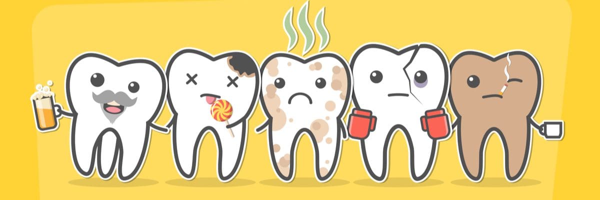 Intrinsic And Extrinsic Stains On Teeth; Causes, Treatments